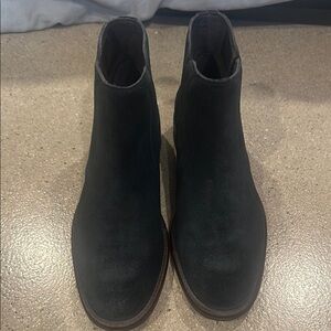 John Varvatos Men's Black Suede Boots